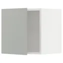 IKEA METOD МЕТОД, навесной шкаф, белый / светло-серый, 40x40 см 195.390.24 фото thumb №1