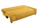 BRW Трехместный диван-кровать Gapi с ящиком для хранения велюровый вельвет желтый SO3-GAPI-LX_3DL-G2-POSO_43 фото thumb №4