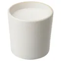 IKEA ADLAD АДЛАД, аром свічка у керамічній склянці, скандинавський ліс / білий, 50 Години 505.022.02 фото thumb №1