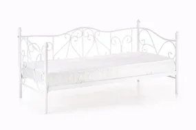 Ліжко односпальне HALMAR SUMATRA 90x200 см біле фото