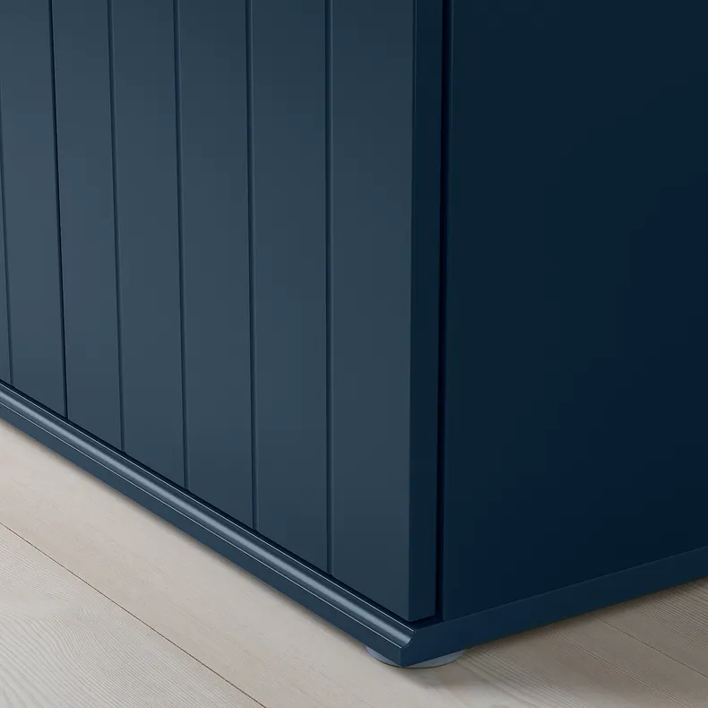 IKEA SKRUVBY СКРУВБЮ, шафа з дверцятами, чорно-синій, 70x90 см 305.203.58 фото №7