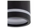 BRW накладний світильник Jet Black 11 см метал чорний 095114 фото thumb №3