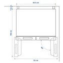 IKEA RIBBENÅS РИББЕНОС, холодильник/морозильник, IKEA 700 отдельно стоящий/нержавеющая сталь, 347/169 l 905.807.59 фото thumb №10