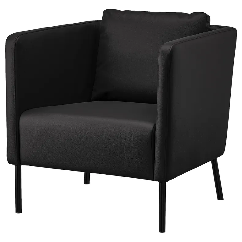 IKEA EKERÖ ЭКЕРЁ, кресло, Бомстад черный 704.945.88 фото №1