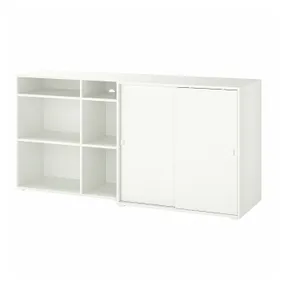 IKEA VIHALS ВІХАЛЬС, шафа, білий, 190x47x90 см 294.406.16 фото