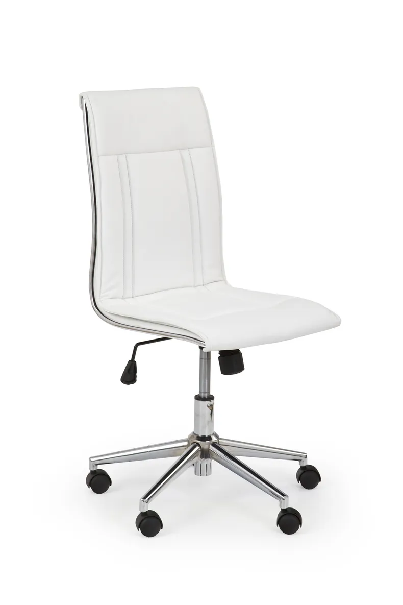 Крісло комп'ютерне офісне обертове HALMAR PORTO білий фото №1