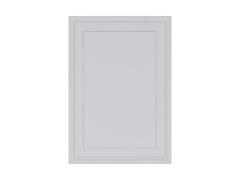 BRW Верхня кухонна шафа Verdi 50 см права світло-сіра матова, гренола сірий/світло-сірий матовий FL_G_50/72_P-SZG/JSZM фото №1