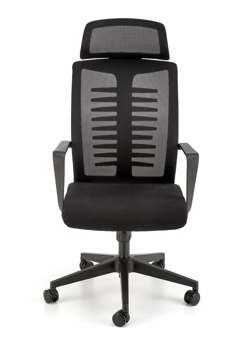 Крісло комп'ютерне офісне обертове HALMAR FABIO, чорний фото №5