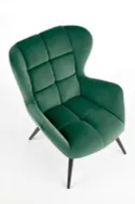 М'яке крісло HALMAR TYRION, темно-зелений фото thumb №7