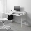 IKEA FREDDE ФРЕДДЕ, геймерский стол, белый, 140x74x73 см 304.960.61 фото thumb №4