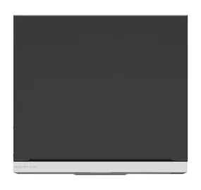 BRW Навесной черный матовый кухонный шкаф с вытяжкой Sole L6 60 см, черный/черный матовый FM_GOO_60/50_O_FL_BRW-CA/CAM/IX фото