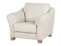 BRW Класичне крісло Viena з натуральної шкіри білого кольору, Мадрас 215 FO-VIENA-1-SK1_BC246E фото thumb №2
