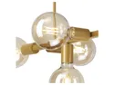 BRW 8-позиционный потолочный светильник Astrid в стальном золотом цвете 086100 фото thumb №2