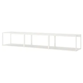 IKEA PLATSA ПЛАТСА, настенный модуль для хранения, белый, 240x40x40 см 493.253.71 фото