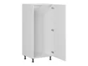 BRW Кухонный шкаф для встроенного холодильника Iris 60 см правый белый суперматовый, альпийский белый/ белый суперматовый FB_DL_60/143_P-BAL/BISM фото thumb №3