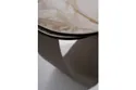 Стіл обідній розкладний SIGNAL Infinity Ceramic 160(240)х95 см, білий / коричневий фото thumb №9