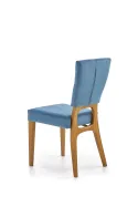 Кухонный стул HALMAR WENANTY дуб медовый/синий фото thumb №3
