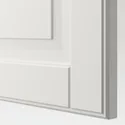 IKEA BESTÅ БЕСТО, комбинация для хранения с дверцами, белое / Смевикен / Каббарп белое прозрачное стекло, 180x42x112 см 293.843.47 фото thumb №5