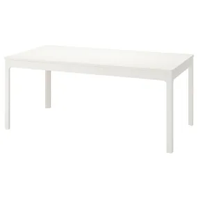 IKEA EKEDALEN ЭКЕДАЛЕН, раздвижной стол, белый, 180 / 240x90 см 703.407.65 фото