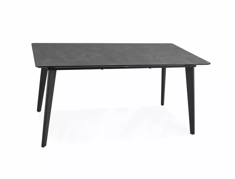 Стол обеденный раскладной SIGNAL RENE 160(200)х90, серый фото №3