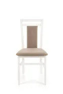 Кухонный стул HALMAR HUBERT8 белый/бежевый фото thumb №6