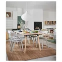 IKEA LOHALS ЛОХАЛЬС, килим, пласке плетіння, натуральний, 200x300 см 002.773.95 фото thumb №5