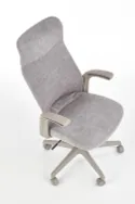 Кресло компьютерное офисное вращающееся HALMAR ARCTIC, серый фото thumb №7