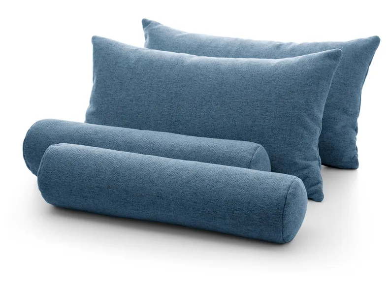 BRW Комплект голубых подушек для кровати Zalea, Нив 74 POD_SET2-G2-NEVE_74 фото №1