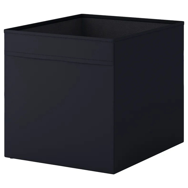 IKEA DRÖNA ДРЕНА, коробка, чорний, 33x38x33 см 302.192.81 фото №1