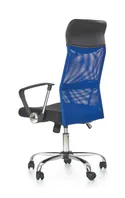 Кресло компьютерное офисное вращающееся HALMAR VIRE синий фото thumb №3
