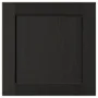 IKEA LERHYTTAN ЛЕРХЮТТАН, фронтальна панель шухляди, чорна морилка, 40x40 см 503.560.69 фото