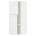 IKEA METOD МЕТОД, навесной шкаф с полками / 2дверцы, белый Энкёпинг / белая имитация дерева, 40x100 см 094.734.67 фото thumb №1