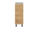 BRW Sole кухонный базовый шкаф 30 см правый с ящиками дуб арлингтон, альпийский белый/арлингтонский дуб FH_D1S_30/82_P/SMB-BAL/DAANO фото thumb №1