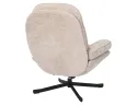Крісло м'яке поворотне SIGNAL HARPER, тканина: бежевий фото thumb №3