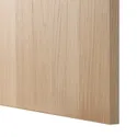 IKEA BESTÅ БЕСТО, комбінація шаф для тв/скляні дверц, дуб тонований білий/Lappviken дуб тонований білий скло безбарвне, 300x42x193 см 094.063.88 фото thumb №4