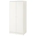 IKEA KLEPPSTAD КЛЕППСТАД, гардероб із 2 дверцятами, білий, 79x176 см 804.372.34 фото thumb №1