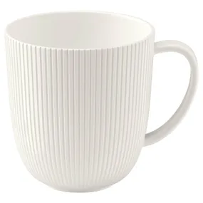 IKEA OFANTLIGT ОФАНТЛІГТ, чашка, білий, 31 сл 003.190.22 фото