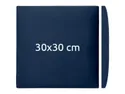 BRW Обитая квадратная панель 30x30 см синяя 081219 фото thumb №3