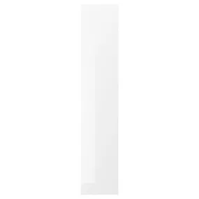IKEA RINGHULT РИНГУЛЬТ, дверь, глянцевый белый, 40x200 см 402.124.01 фото