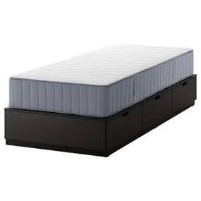 IKEA NORDLI НОРДЛІ, каркас ліжка з відд д / збер і матрац 895.377.95 фото
