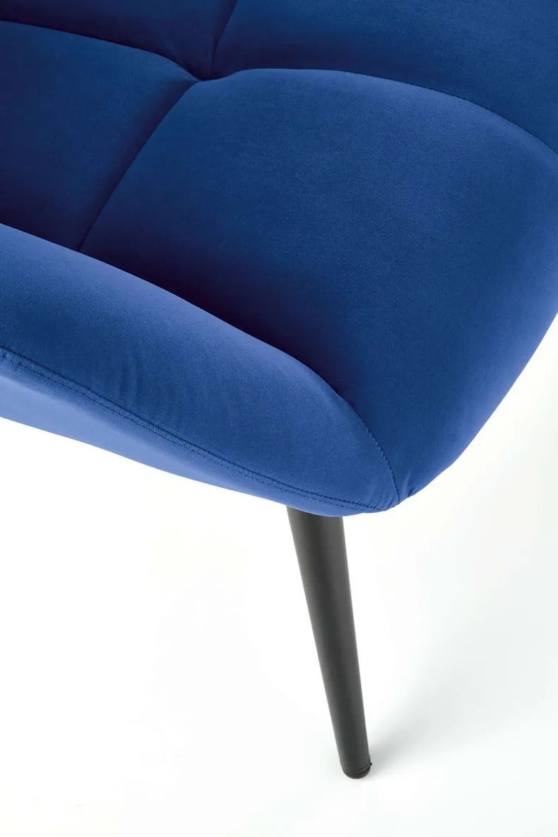 Мягкое кресло HALMAR TYRION, темно-синий фото №6