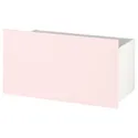 IKEA SMÅSTAD СМОСТАД, коробка, блідо-рожевий, 90x49x48 см 704.341.51 фото thumb №1