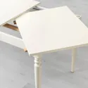 IKEA INGATORP ІНГАТОРП, SKOGSTA СКОГСТА, стіл і 4 стільці, білий, дія, 155, 215 см фото thumb №3