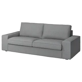 IKEA KIVIK КИВИК, 3-местный диван, Тибблби бежевый / серый 494.405.97 фото