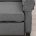 IKEA MUREN МУРЭН, раскладное кресло, Реммарн светло-серый 004.385.53 фото thumb №6