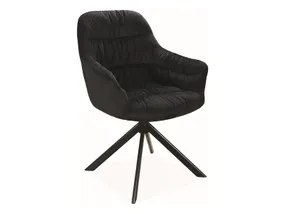 Вращающееся Кресло SIGNAL ASTORIA II Velvet, Bluvel 19 - черный фото