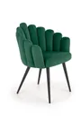Кухонный стул HALMAR K410 темно-зеленый (1p=1шт) фото
