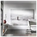 IKEA BJÖRKSTA БЬЙОРКСТА, картина з рамкою, міст і хмари / чорний, 200х140 см 195.089.37 фото thumb №3