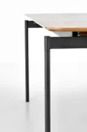 Кухонный стол HALMAR SMART 170-250x100 см дуб натуральный/черный фото thumb №4