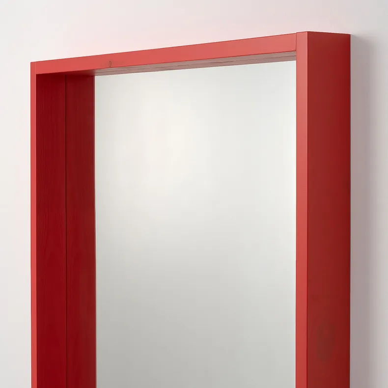 IKEA TURBOKASTANJ ТУРБОКАСТАНЙ, дзеркало, червоний, 75x75 см 505.664.49 фото №4